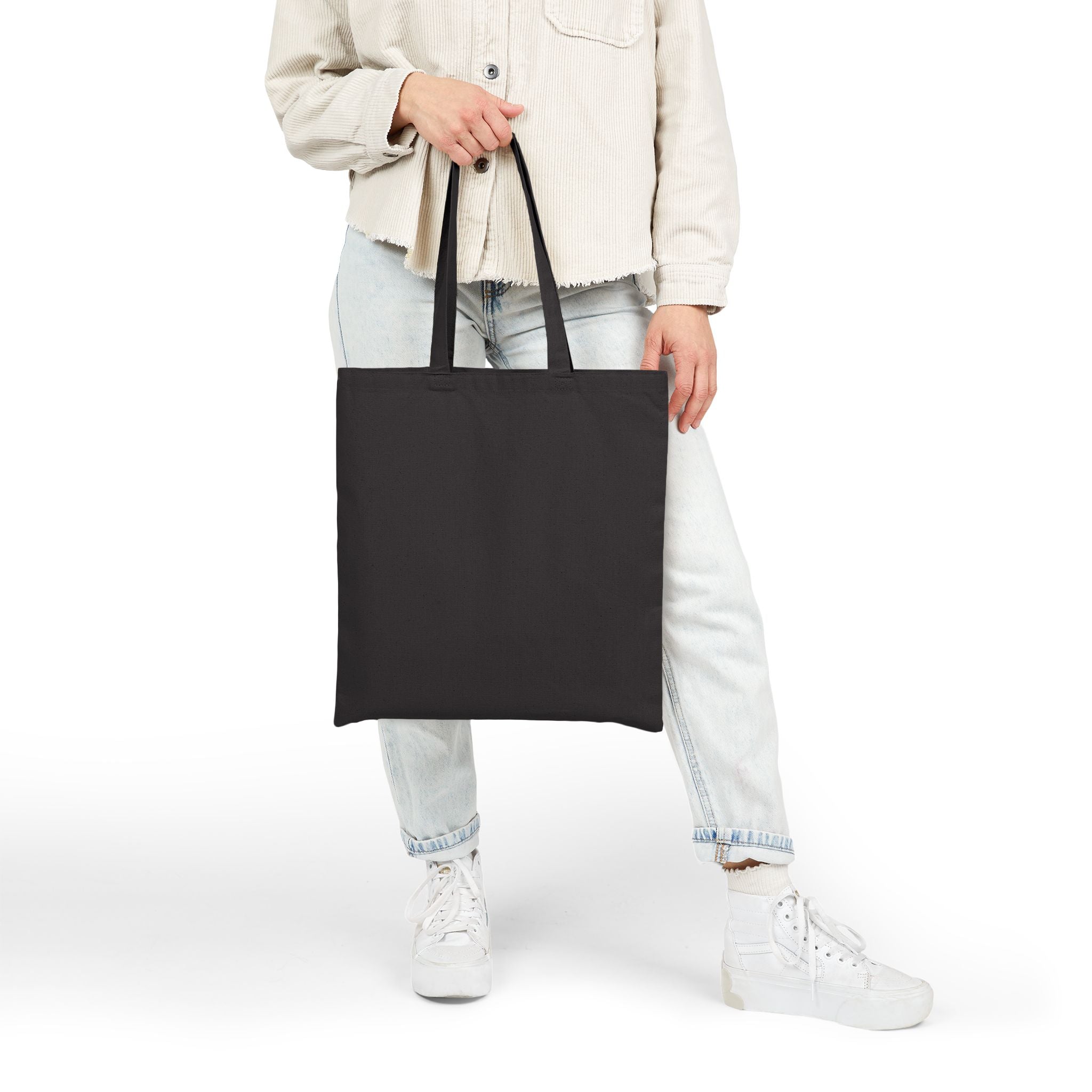 Heart Hands Flourishing Together Black Tote Bag – Flourish Therapy Collection